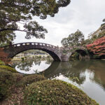 諫早城跡と周辺神社（長崎県諫早市）